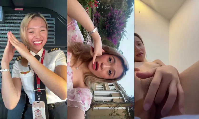 sex thủ dâm china Nữ phi công Vietjet nghịch đồ chơi cho người yêu xem p2