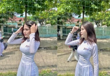 ai li sex Kiều Oanh cười khúc khích khi được nện